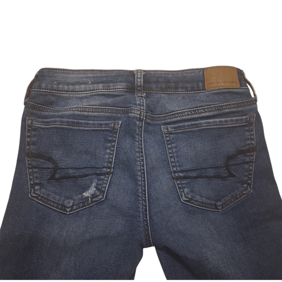 EUC AMERICAN EAGLE Sz. 2R Super Stretch Skinny Jeggings - Picture 4 of 13